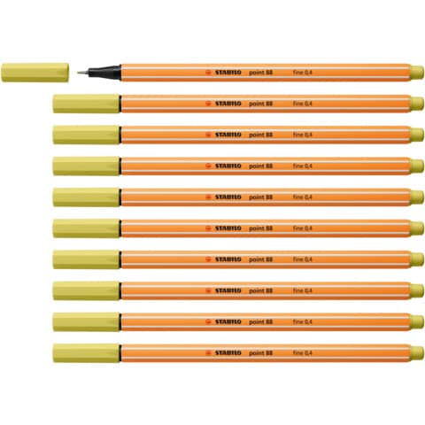 Fineliner Stabilo Point 88® 0,4 mm senape 88/67